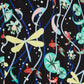 Leda Pond Print Shirred Waist Midi Sundress