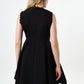 Lenore Black Lace Bodice Mini Dress