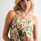 Linsey Summer Dream Print Strappy Mini Sundress