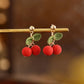 Cherry Micro Earrings