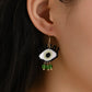 Evil Eye Crochet Earrings