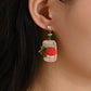 Magic Carpet Mushroom Earrings