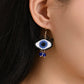 Evil Eye Crochet Earrings