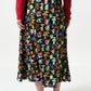 Lizea Toadstool Tales Print Midi Skirt