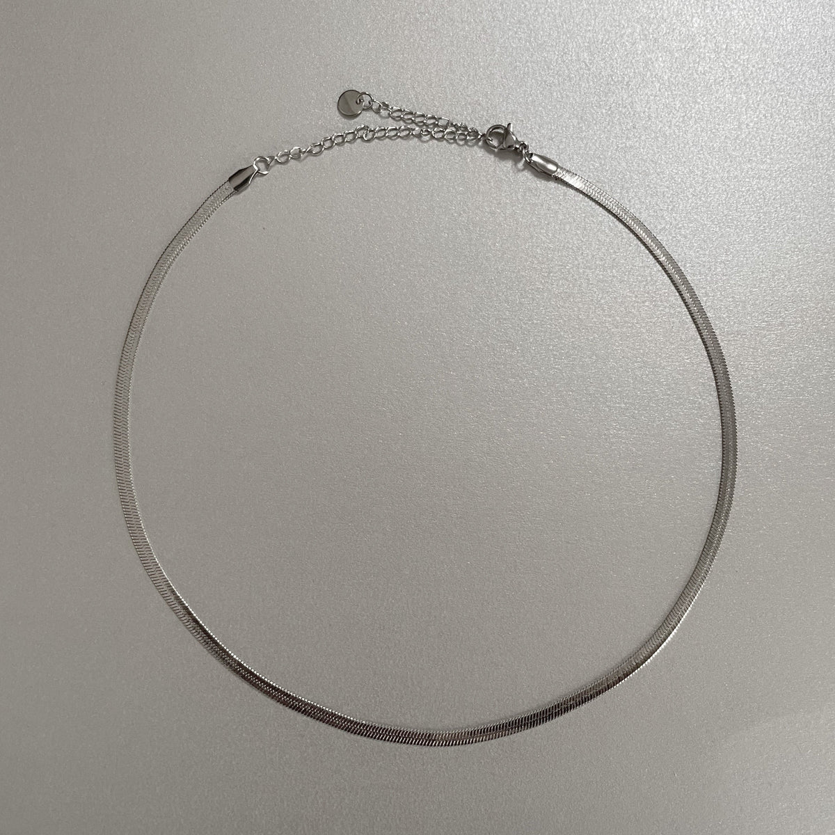 Catalina Luxe Silver Choker Necklace