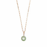 Linia Aventurine Ring Necklace
