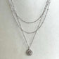 Orion Luxe Triple Layer Sunburst Necklace