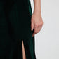 Lubin Velvet Cami Midi Dress - Navy