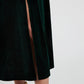 Lubin Velvet Cami Midi Dress - Green