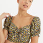 Luiza Santa Fe Floral Mini Dress