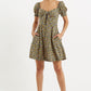 Luiza Santa Fe Floral Mini Dress