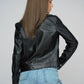 Black Genuine Lambskin Jacket