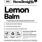 Lemon Balm Chopped