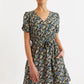 Magdalena Watercolour Floral Mini Dress