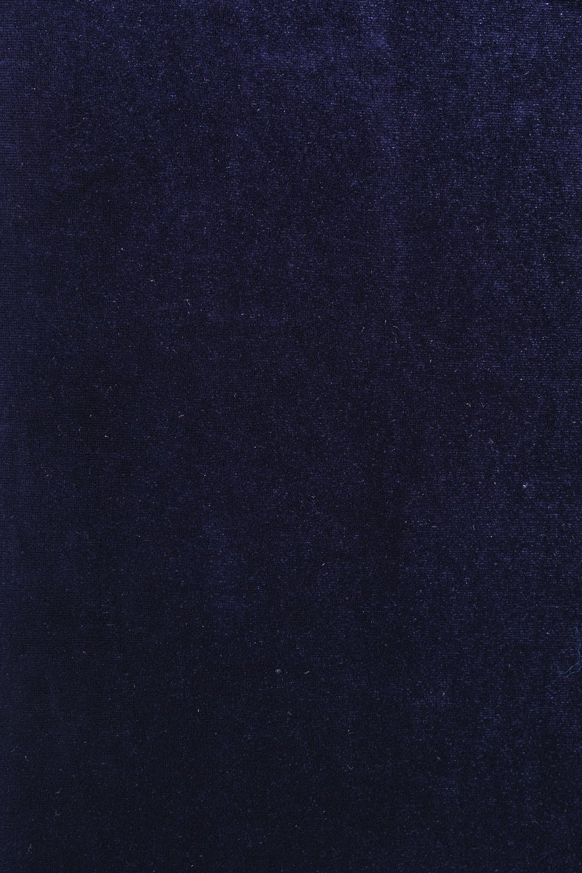 Moa Velvet V-Neck Midi Dress - Navy
