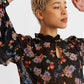 Louche Masha Carpathian Florals Print Long Sleeve Blouse