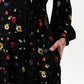 Melany Pick A Mix Print V-Neck Midi Dress