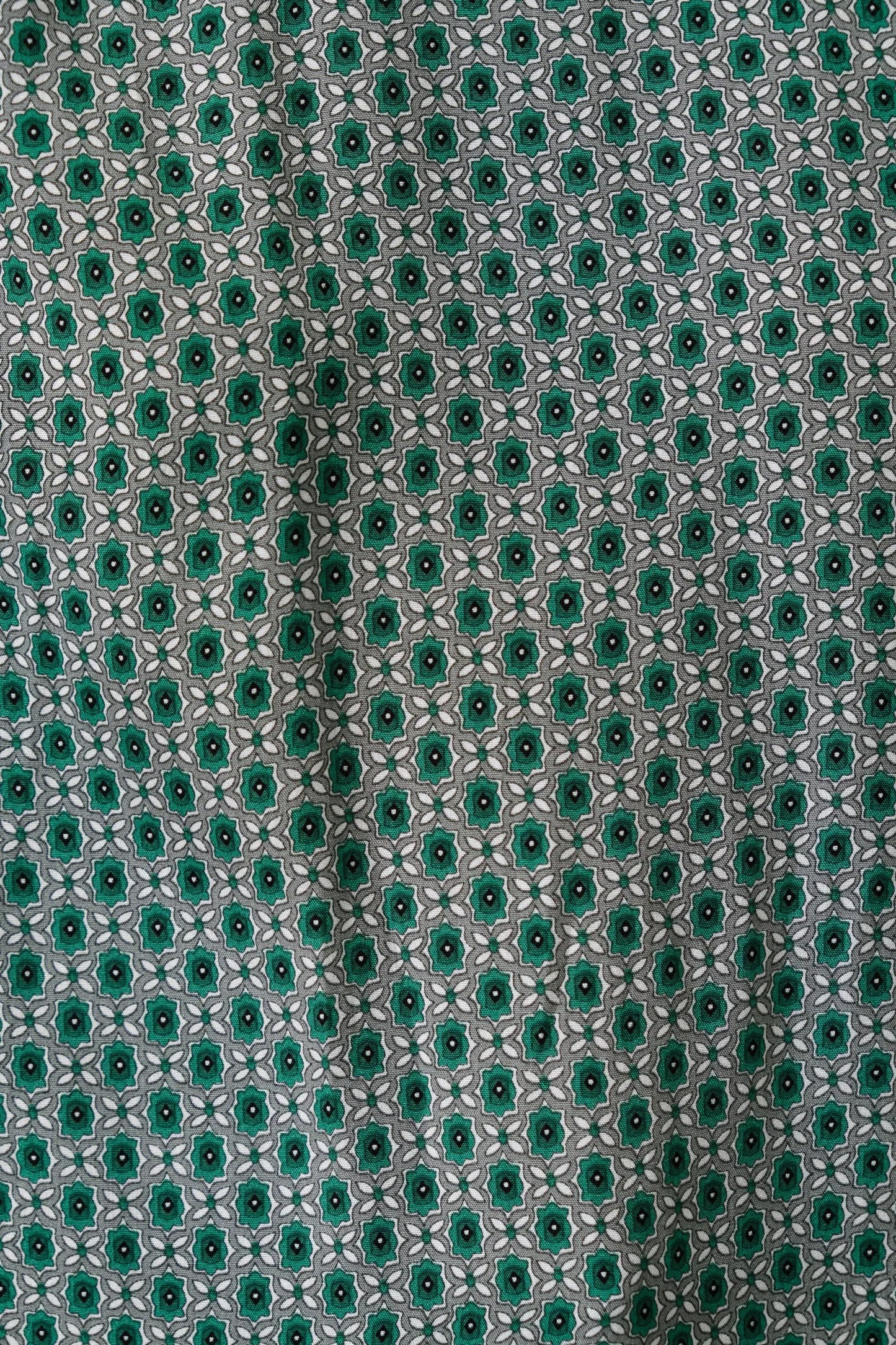Mellie Flower Tile Print Blouse