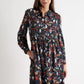Melly Arts & Crafts Long Sleeve Mini Dress