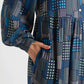 Melly Geo City Print Mini Shirt Dress