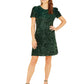 Mela Green Sequin Tunic Dress