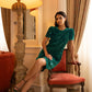 Yumi Green Sequin Tunic Dress