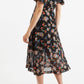 Louche Nadine Carpathian Florals Print Midi Dress