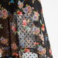 Louche Nadine Carpathian Florals Print Midi Dress