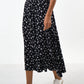 Nese Daisy Drop Print Midi Skirt