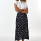 Nese Daisy Drop Print Midi Skirt