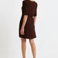 Nova Freckle Print Square Neck MIni Dress
