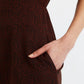 Nova Freckle Print Square Neck MIni Dress