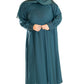 DMC Abaya with Cuffs - Elegant High-Quality Material for Style and Comfort - Statement Piece for Your Wardrobe