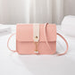 Women's Everyday Joker Contrast Pearl Pendant Small Square Bag