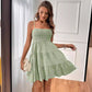 Women's Pure Color All-matching Texture Dress