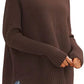 Women's Oversized Turtleneck Sweaters Fall Batwing Sleeve Ribbed Tunic Sweater