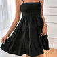 Women's Pure Color All-matching Texture Dress