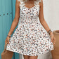 Women’s French Floral Stitching Dress – Summer Vintage Chic