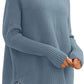 Women's Oversized Turtleneck Sweaters Fall Batwing Sleeve Ribbed Tunic Sweater