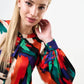 Orlan Hofmann Print Long Sleeve Blouse