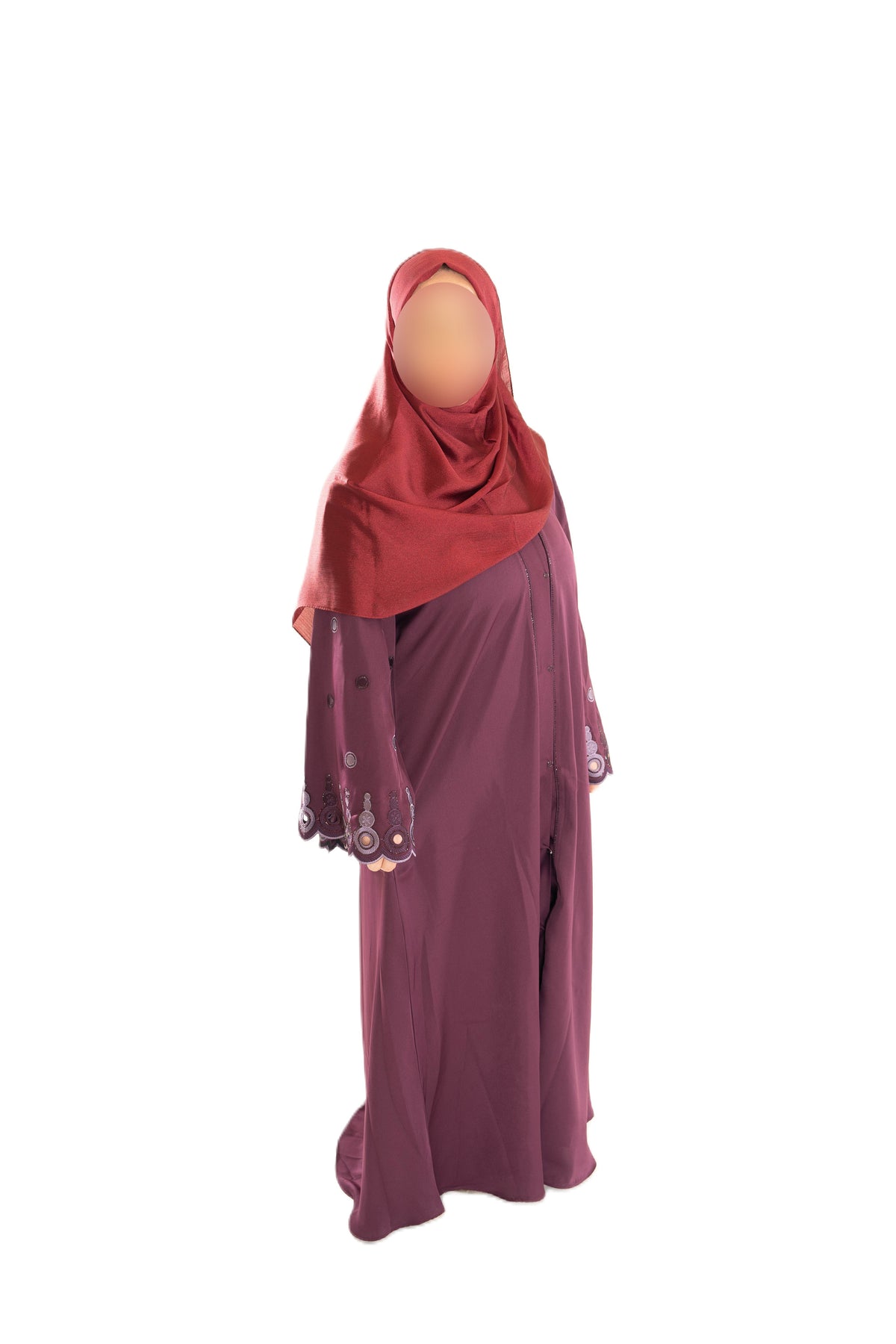 DMC Abaya open sleeve & Tassel