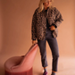 Leona | Leopard Bomber Jacket