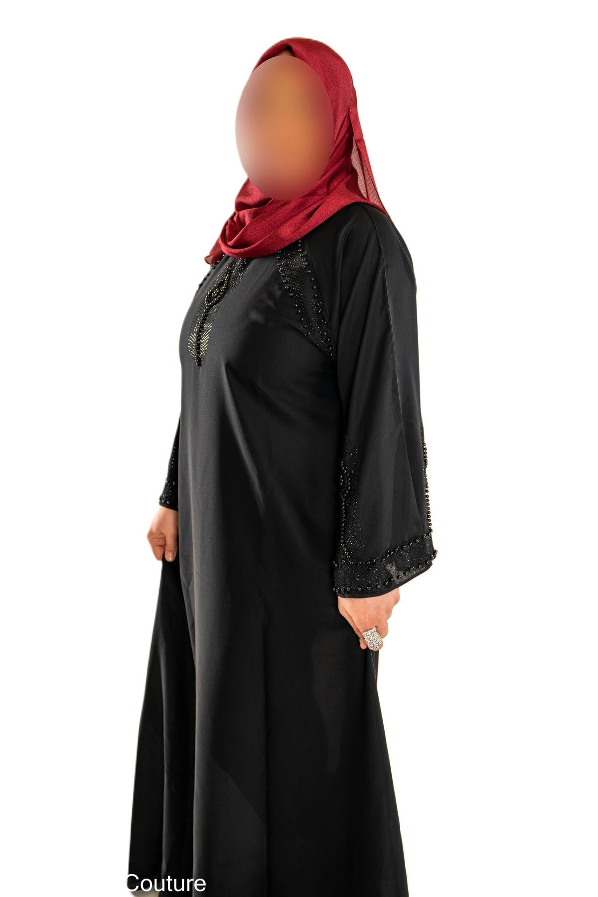Onyx Beaded Abaya