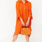 Orange Eco Leather Hand Woven Bag