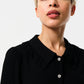 Padma Long Sleeve Shirt in Black