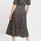 Louche Peta Call Me Print Short Sleeve Midi Shirt Dress
