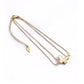 Callie 18k Gold Plated Layered Butterfly Anklet