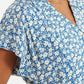 Prudence Periwinkle Mini Shirt Dress