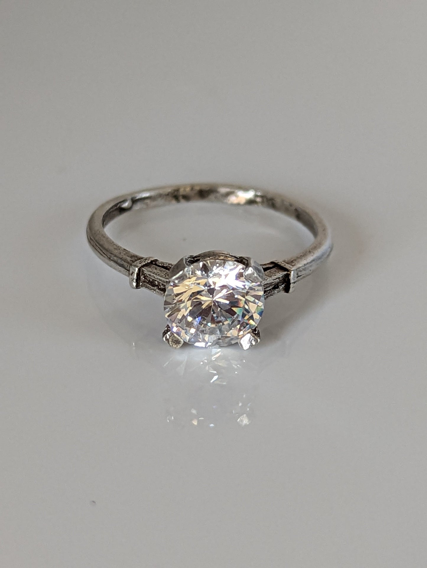 925 Silver Zirconia Ring – Handmade Elegant Sparkle for Any Occasion