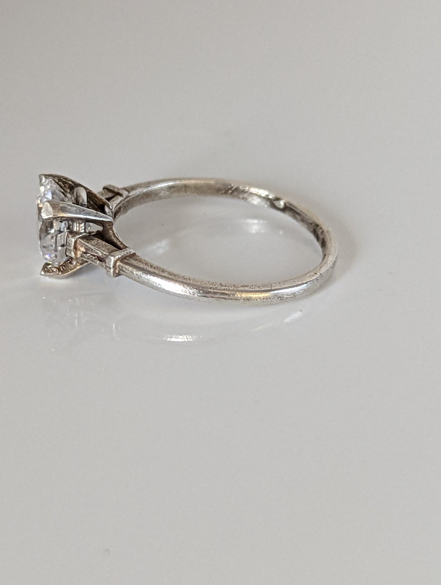 925 Silver Zirconia Ring – Handmade Elegant Sparkle for Any Occasion